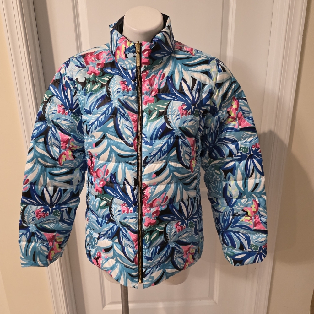 Lilly Pulitzer Marilee Double Sided Jacket Size 12